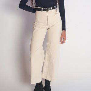 Jesse Kamm Sailor Pant - 0 TAILORED - Natural White